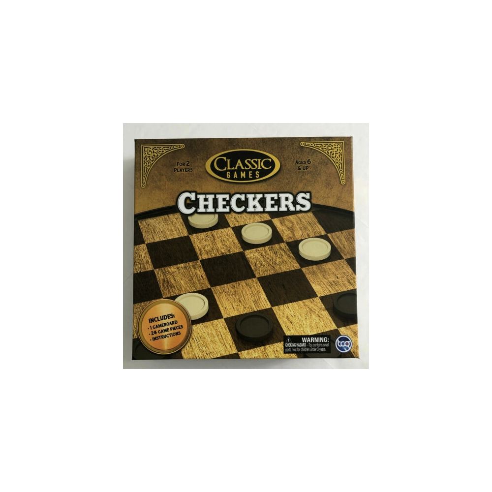 Brand New Classic Games Checkers for 2 Players - Image 4