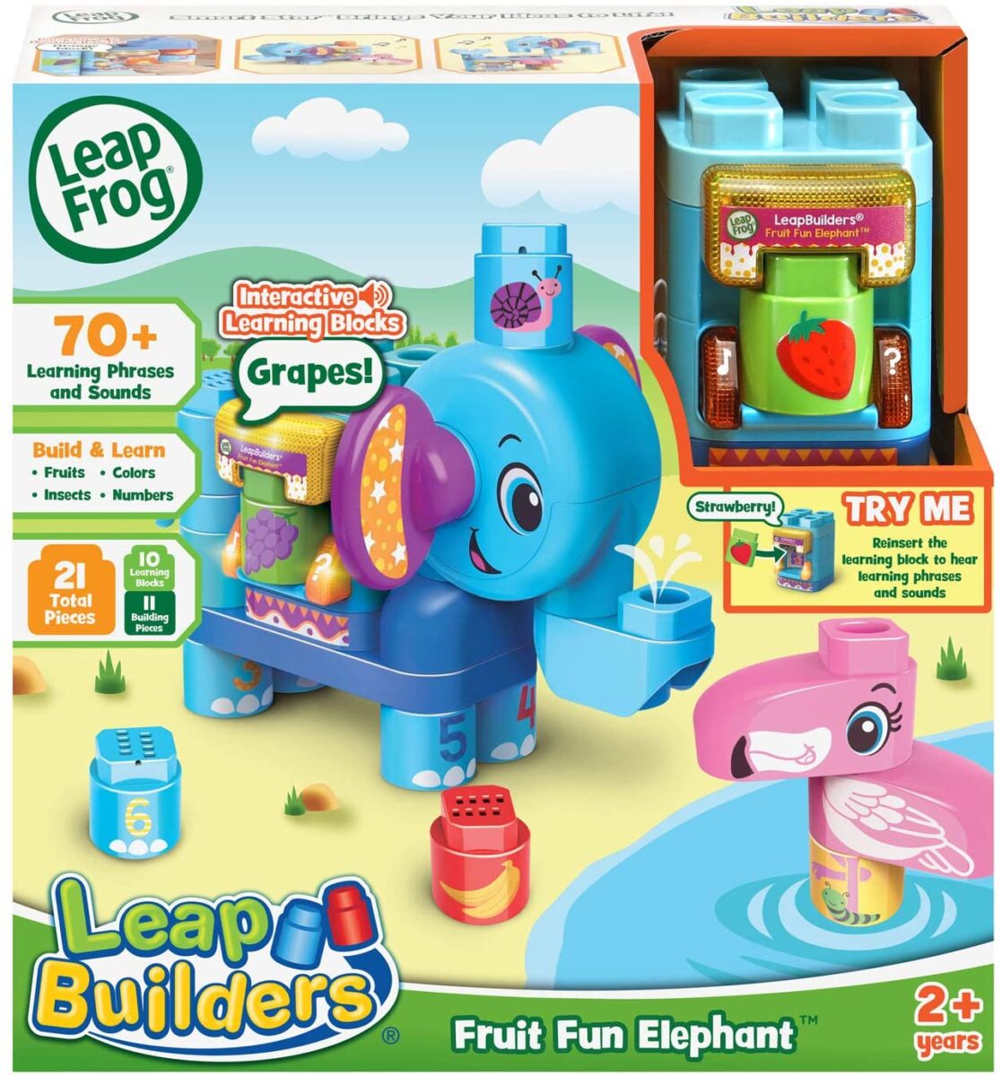 LeapFrog LeapBuilders Fruit Fun Elephant (English Version) - Image 2
