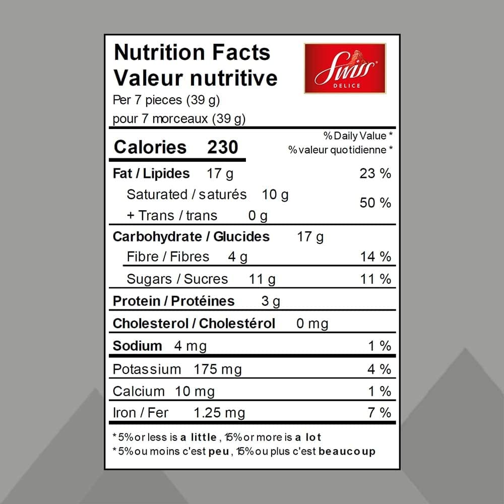 Swiss Delice Dark Chocolate 72% 1.3 Kg, 1300 Grams - Image 2