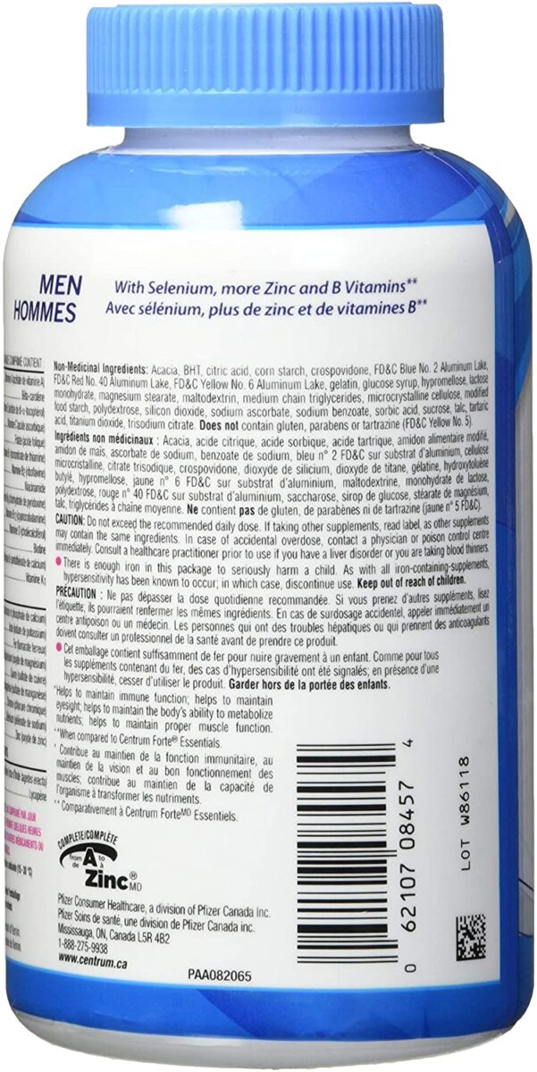 Centrum Men, 250 Tablets - Image 2