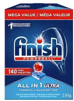 Powerball All in 1 Ultra Dishwasher Detergent, 2.4 kg 140 Count