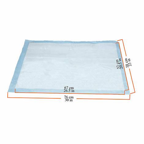 Kirkland Signature Extra-Large Absorbent Pads, 100 Large Pads, 30x23 (Original Version) - Image 2