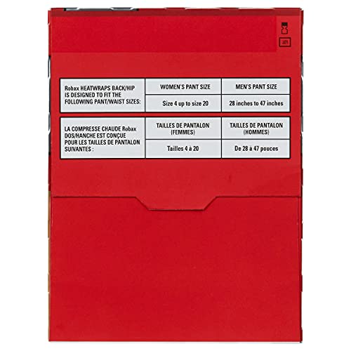 Robax Heat Wraps with Thema Care for Lower Back & Hip S-XL (6 Single Use Heat Wraps) 4.5 out of 5 stars 174 - Image 3