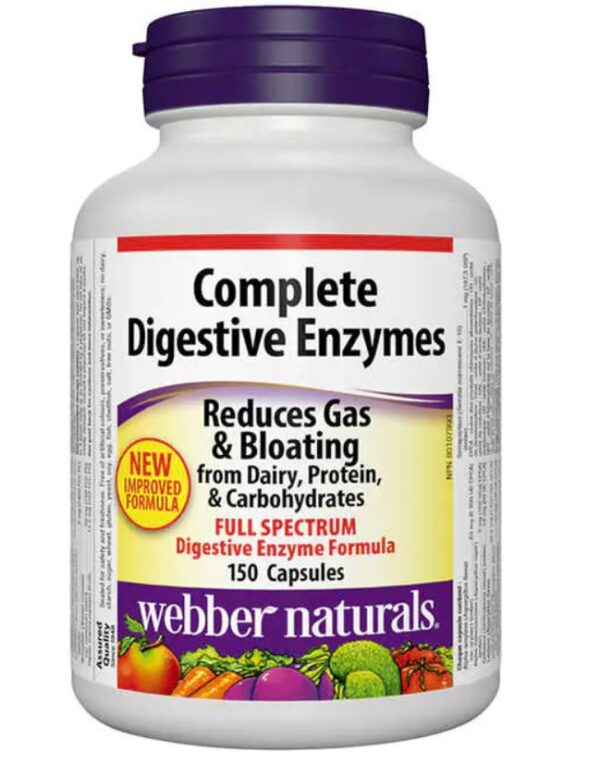 Webber Naturals Complete Digitive Enzymes