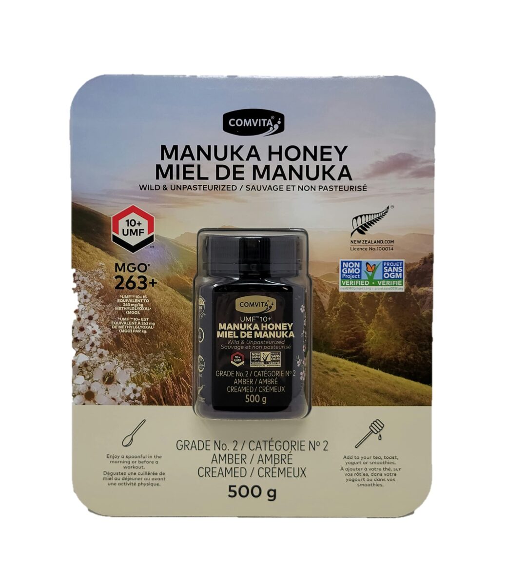 Comvita Manuka Honey UMF 10+ (Premium) New Zealand Honey, 500g (1.1lb)
