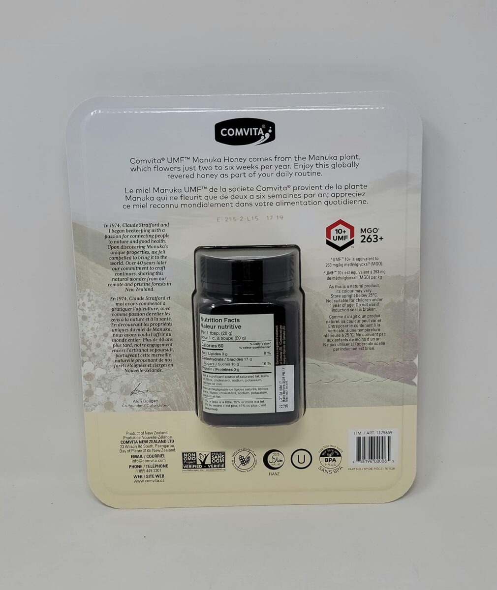 Comvita Manuka Honey UMF 10+ (Premium) New Zealand Honey, 500g (1.1lb) - Image 3