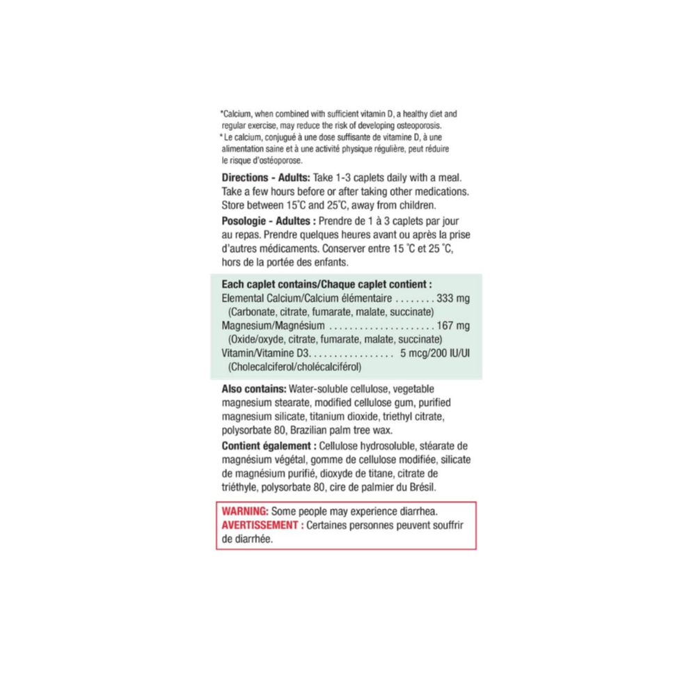 500 Calcium Magnesium D3 Tablets - Image 3