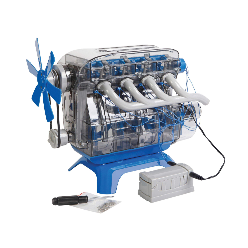 Discovery Motor Engine Building Kit: Educational Toy for Ages 8+ - Image 4