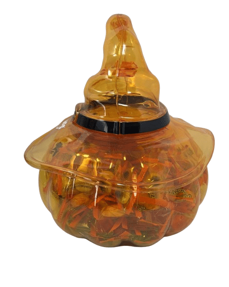 Amos Food Pumpkin Party Halloween Candy Container – 1kg Assorted Gummies - Image 3
